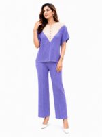 Premium Korean Textured Co-Ord Set for Women - Image 2