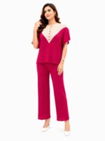 Premium Korean Textured Co-Ord Set for Women - Image 3