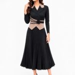 Premium Korean Pleated Midi for Women