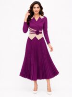 Premium Korean Pleated Midi for Women - Image 3