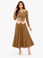 Premium Korean Pleated Midi for Women - Image 4