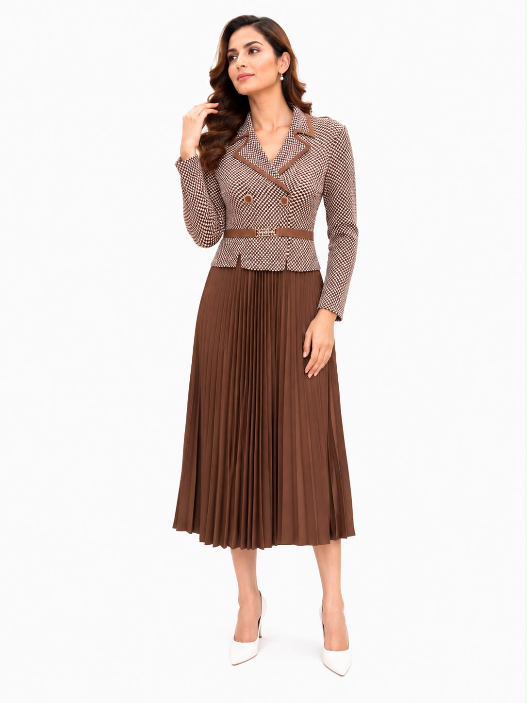 WhatsApp Image 2026-08-09 at 5.52.16 PM Premium Korean Pleated Midi for Women - Image 1